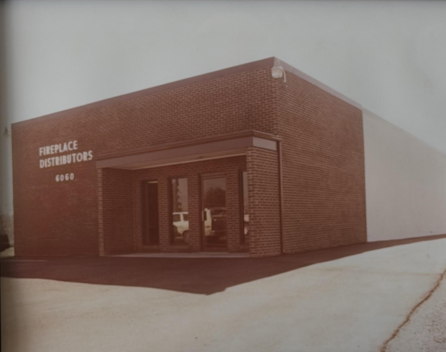 Original Fireplace Distributors building at 6060